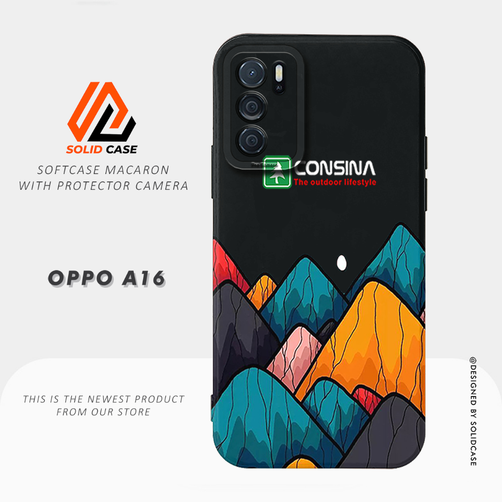 Case Oppo A16 - Casing Oppo A16 [Advanture] Solid Case HP Terbaru 2023 - Softcase Pro Camera - Case 
