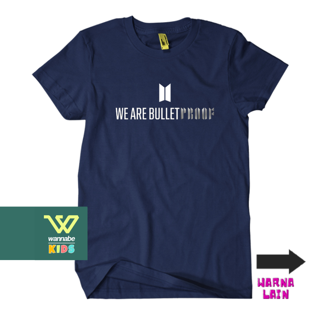 Kaos Anak BAND BTS 10 | Baju Anak | Kaos Anak | 2 tahun -12 tahun UNISEX Premium