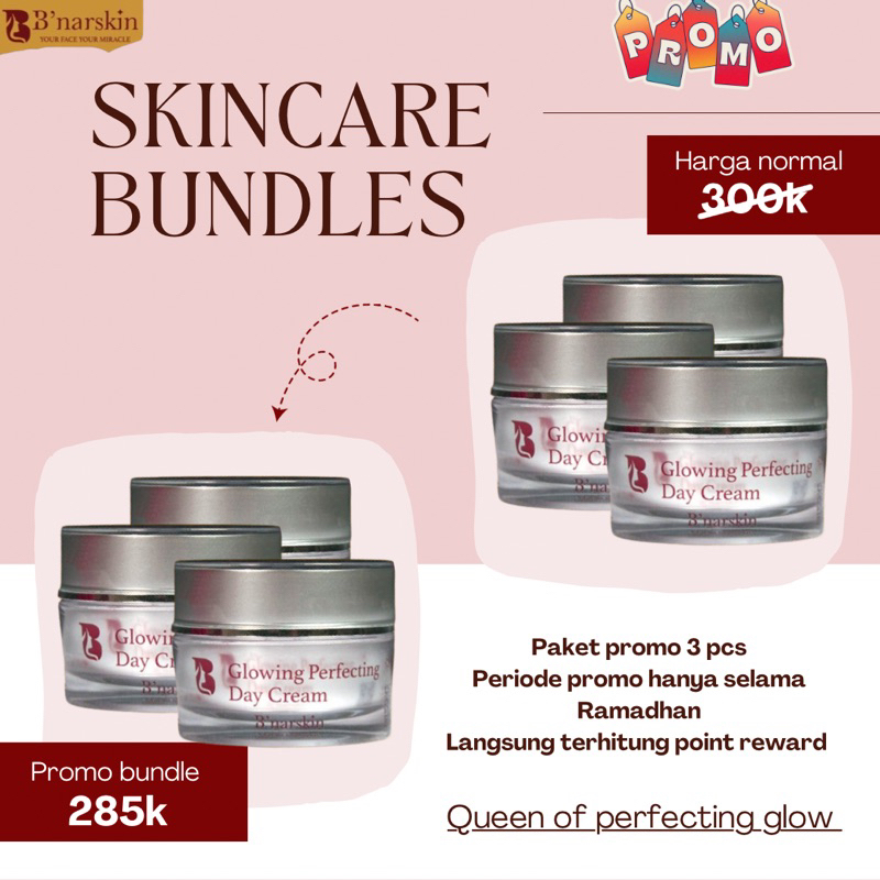 Paket Bundle BNarskin / daily cream