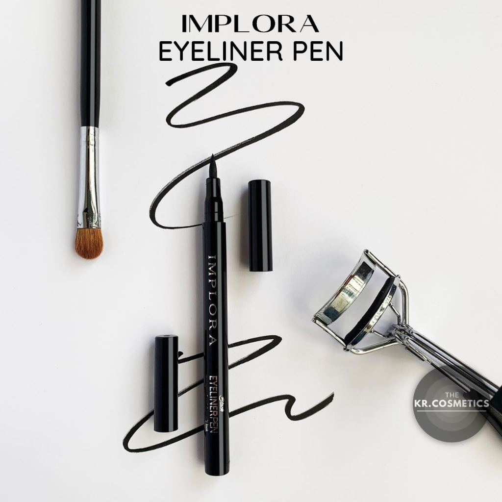 IMPLORA Eyeliner Pen Black-waterproof and dramatic look 1,7 gr