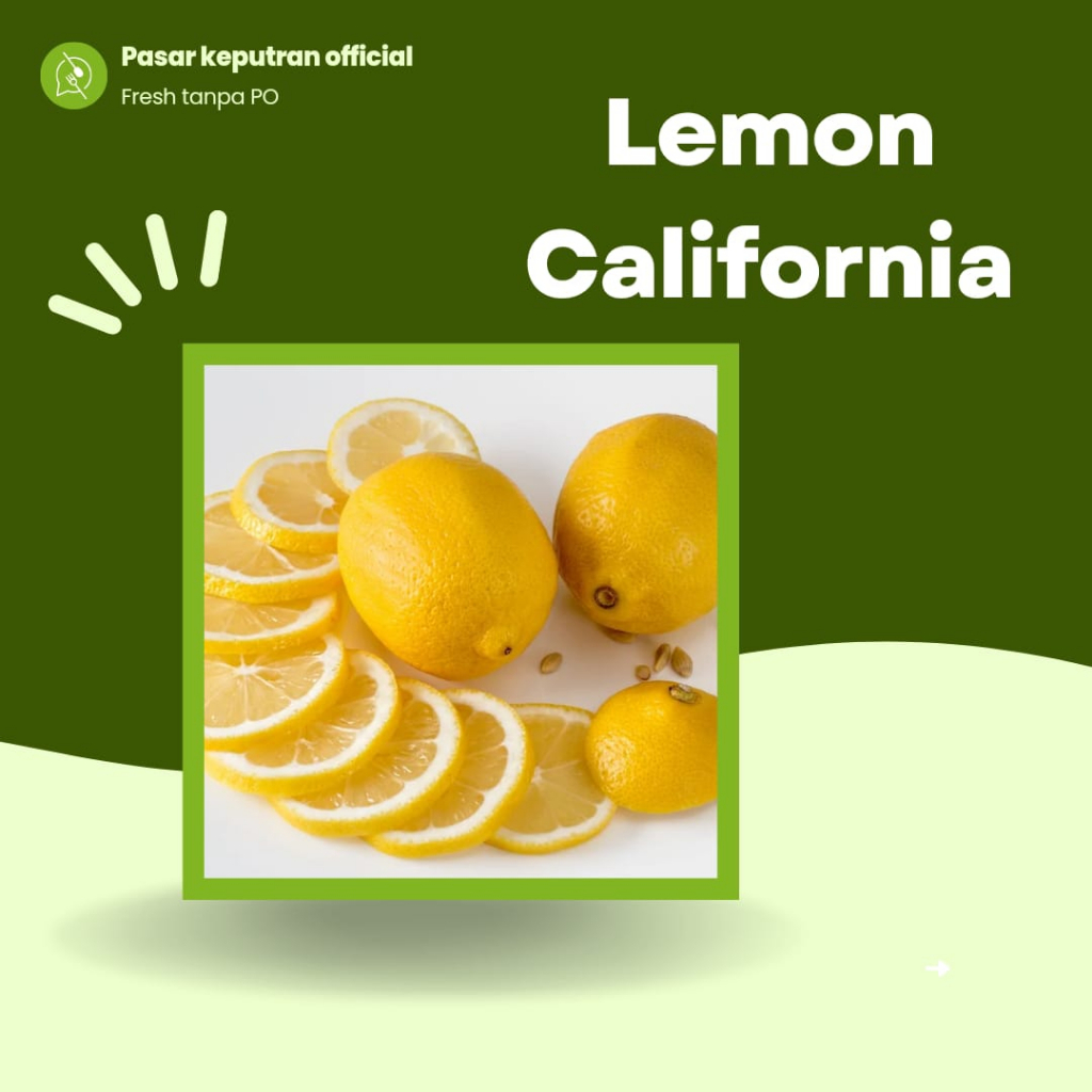 

Lemon fresh, lemon california, buah lemon