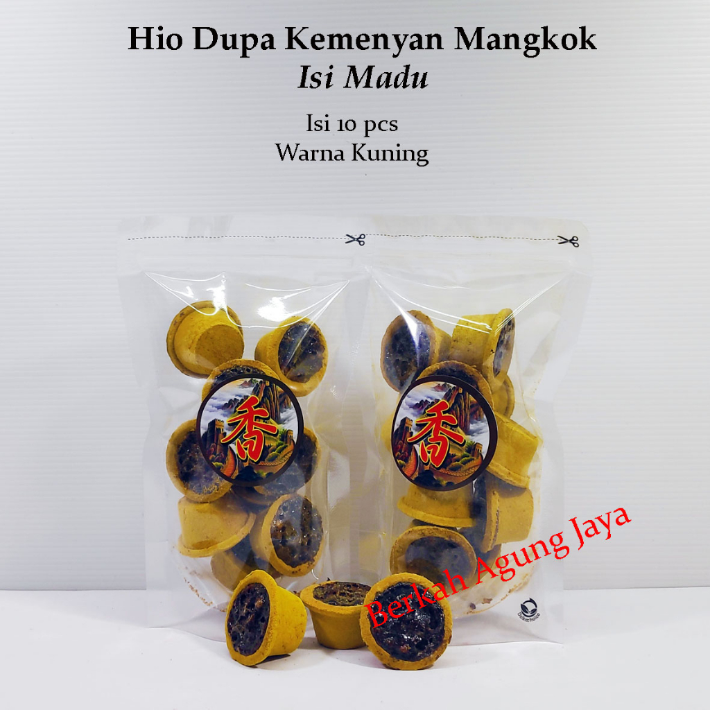 Hio Dupa Kemenyan Mangkok isi madu - 10 pcs