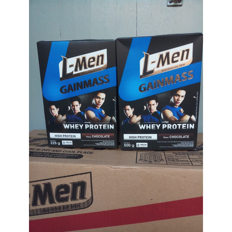 

L-Men Gainmass whey protein men 225gr chocolate