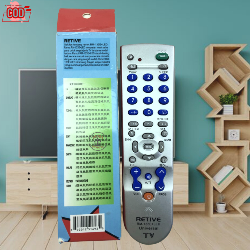 Remot Remote Series Tv Multi Tabung Led Lcd Universal