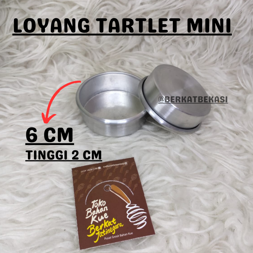 LOYANG BULAT MINI / LOYANG TARTLET MINI / LOYANG KUE PIE/ LSN