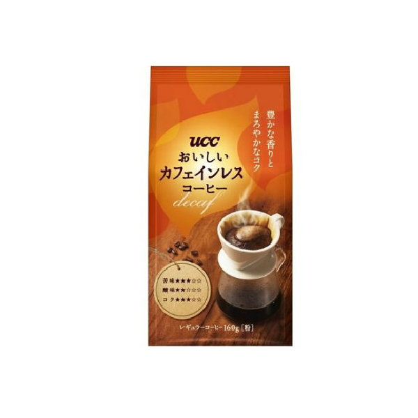 

UCC Ueshima Delicious Decaf Coffee Powder Caffeineless 160 Gram