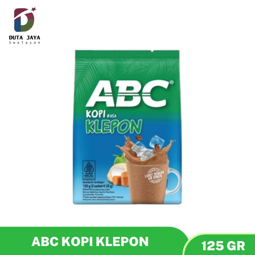 

ABC Kopi Klepon 1 Bag 125 Gram (5s x 25 Gram)