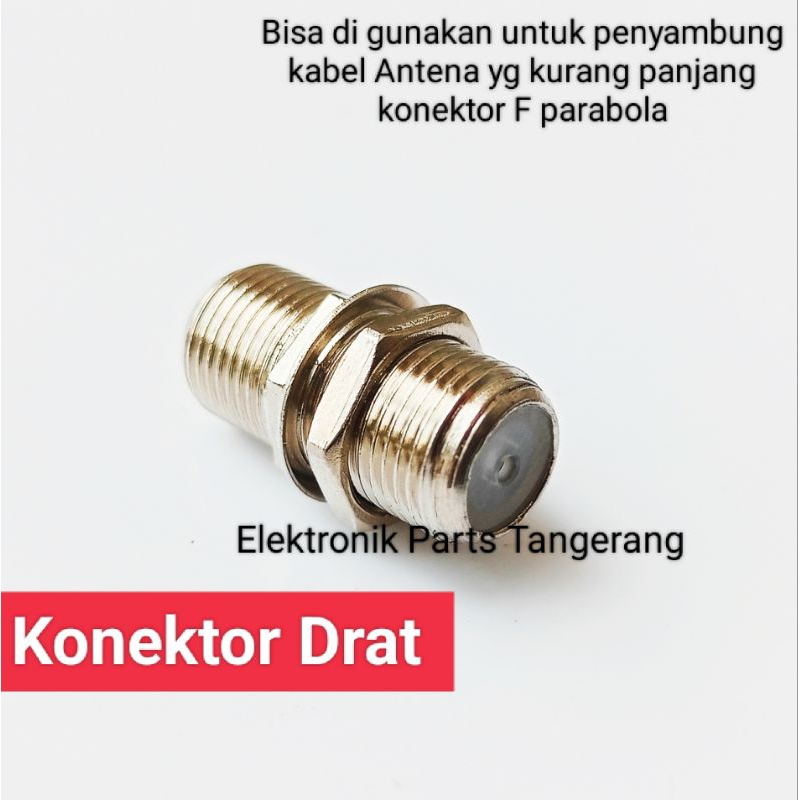 KONEKTOR 1 DRAT ANTENA TV KONEKTOR DRAT 1 ANTENA KONEKTOR PARABOLA KONEKTOR F PARABOLA KONEKTOR BAUT