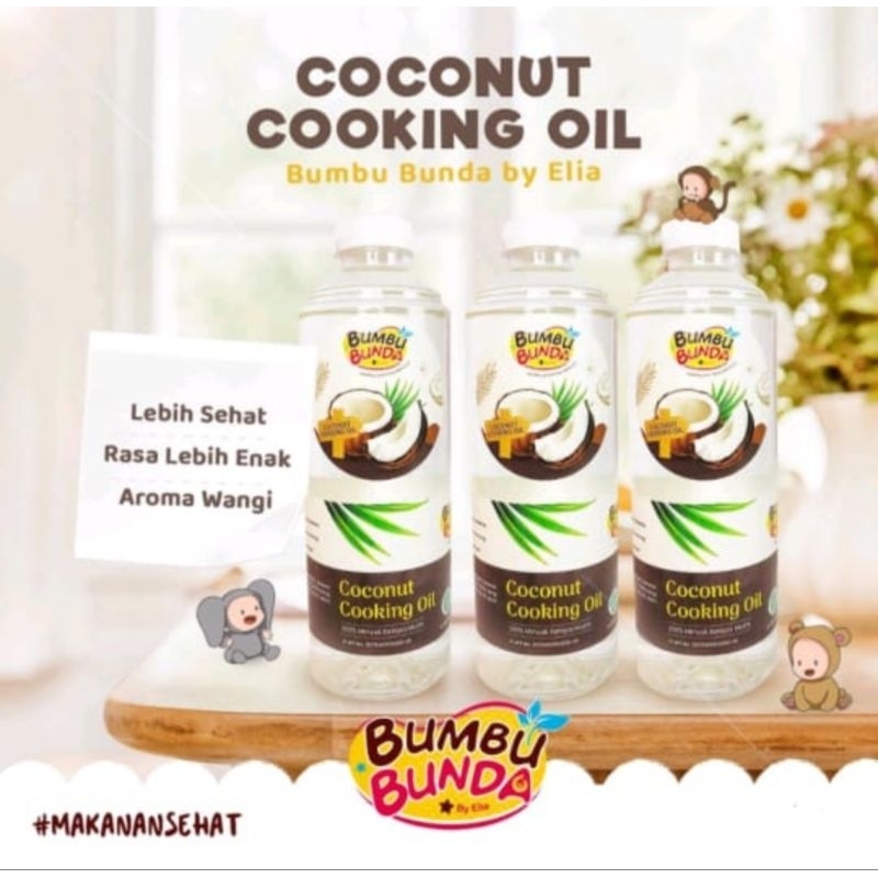 

Minyak Coconut cooking oil bumbu bunda minyak kelapa mpasi
