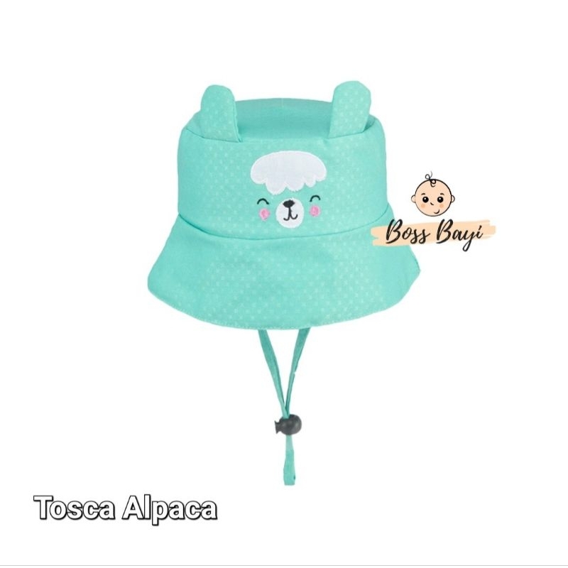 CLENCY Topi Bayi Anak / Bucket Hat Animal Bordir