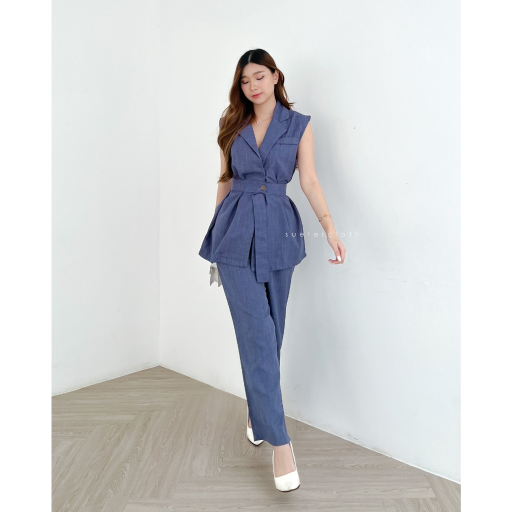 Jade Vest Set / Set Vest/Set Wanita
