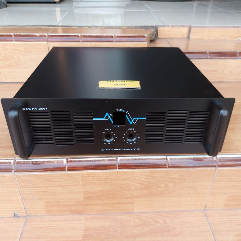 Box Power Amplifier Sound Sistem GAS PA 2501 Tebal