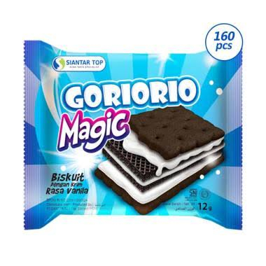 

Siantar Top Gorioorio Biskuit Dengan Cream Rasa Vanila 10 Pcs