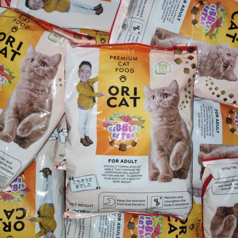 Oricat adult 800gr kibble kotak/Oricat kotak Freshpack 800gr