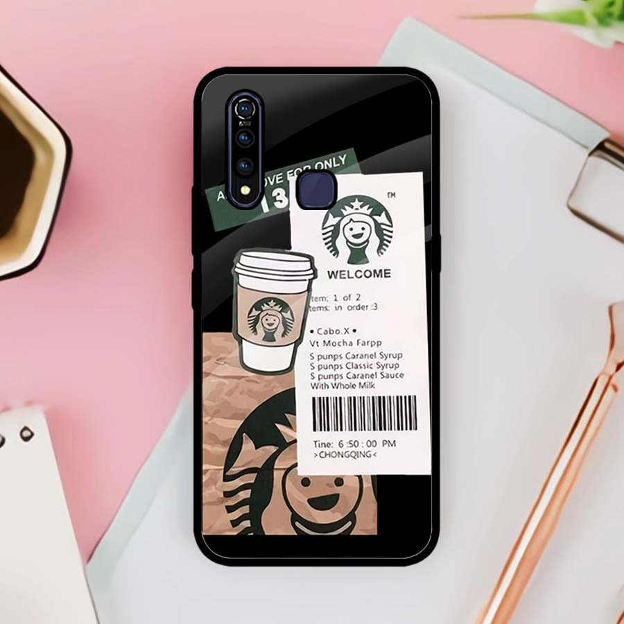 (MT98) Case Kilau Vivo Z1 Pro | Z1 Pro | Casing Hp Vivo | Pelindung Smartphone Seven Case | Starbuck