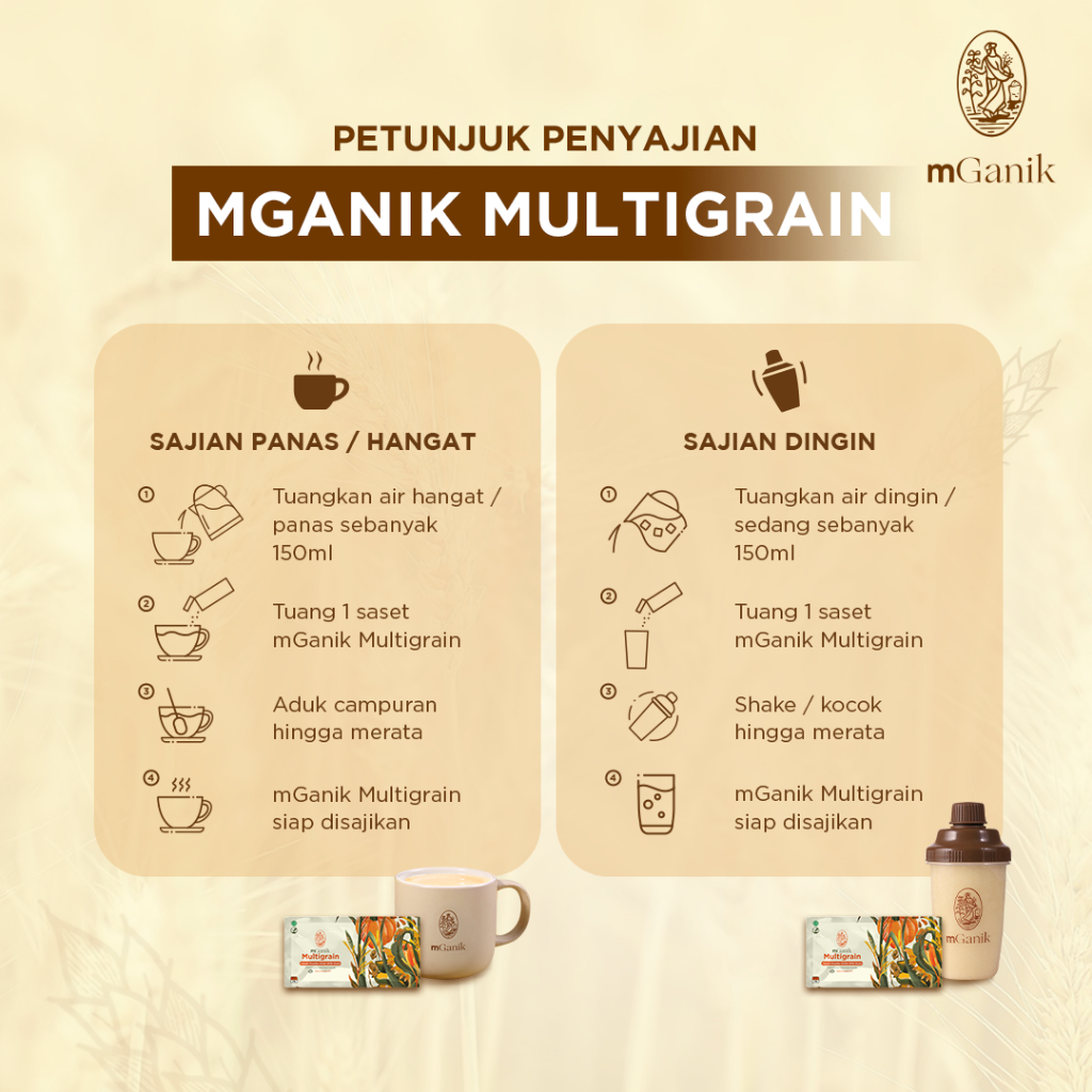 Paket Combo Diabetes Jantung Mganik Multigrain + 3peptide