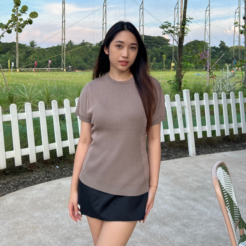 Duchess Atasan Kaos knit Wanita Besar Becky