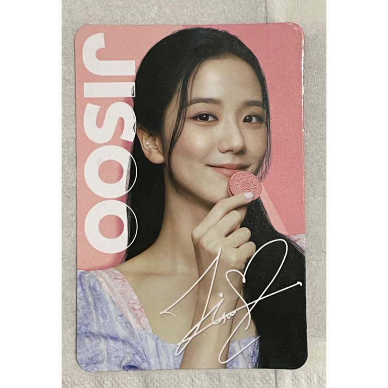 Photocard / PC Jisoo Oreo