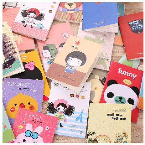 

Buku Tulis Mini Motif Kartun Note Book Mini Cartoon Mini Book Notepad Karakter Buku Tulis Memo Kecil Murah Import