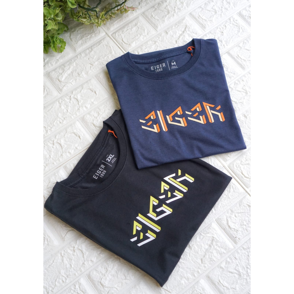 Baju Eiger1989 K.Dimensione Ss Tees Art 8289 Baju Kaos - Kaos Pria - Kaos Oblong