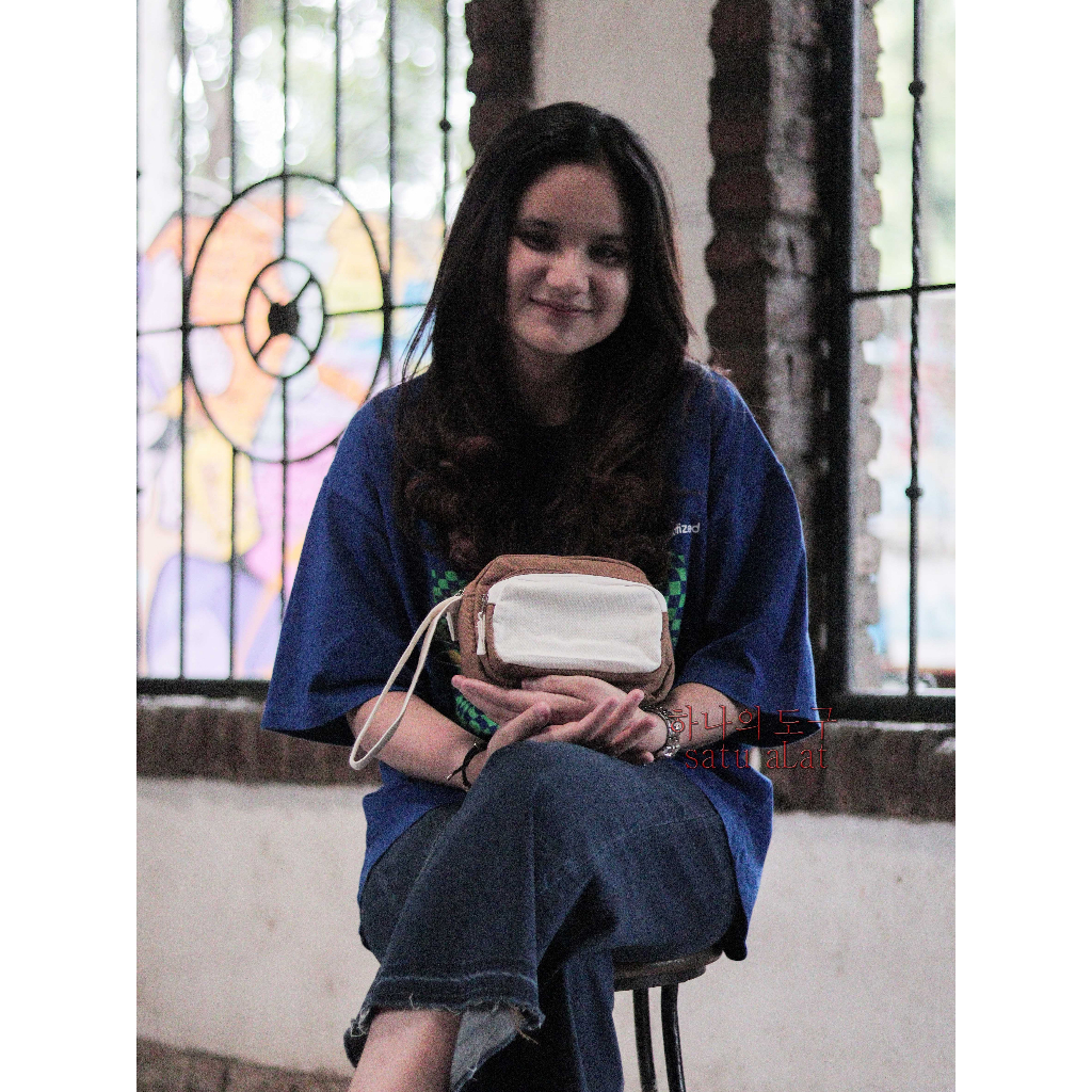 SATU ALAT Clutch Bag OSAKA 100% Canvas Premium Tebal Tas Kanvas