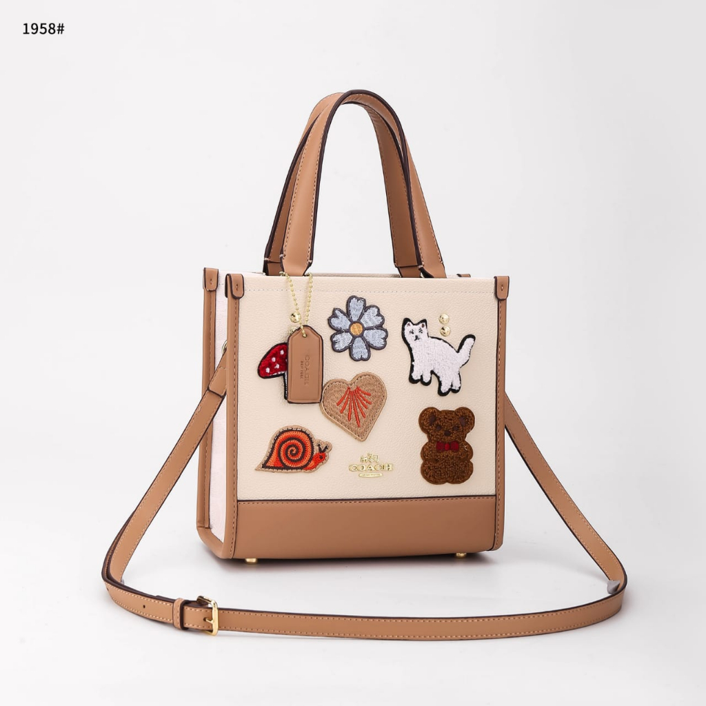 Coa Tote 22 With Creature  Patches Bag's TC1958