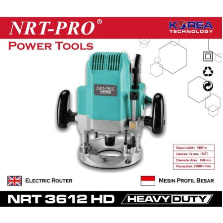 NRT-Pro Mesin Router 3612HD - Profil - Mesin Router 12mm