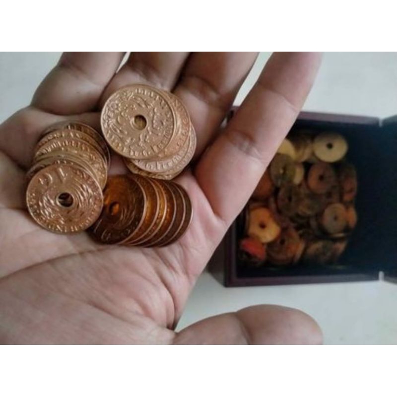 KOIN KUNO BOLONG 1 CENT 1942-1945