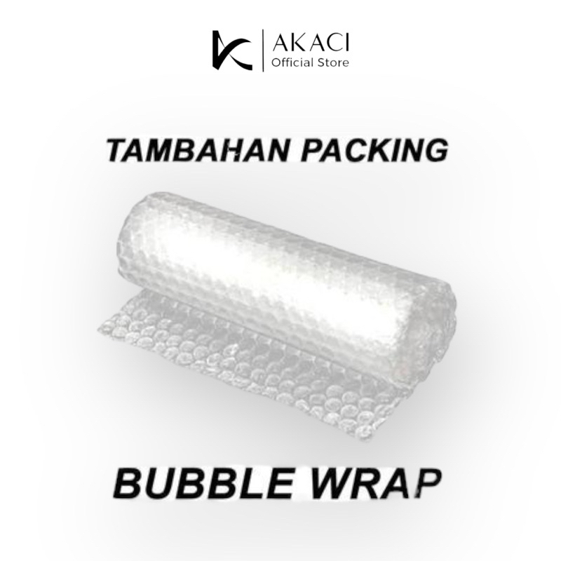 Tambahan Packing Bubble wrap agar tidak Rusak dan aman saat pengiriman ekpedisi