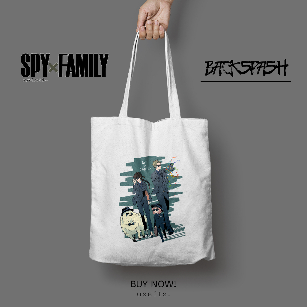 Totebag Tas Anime Spy X Family Anya Forger - SPY X FAMILY