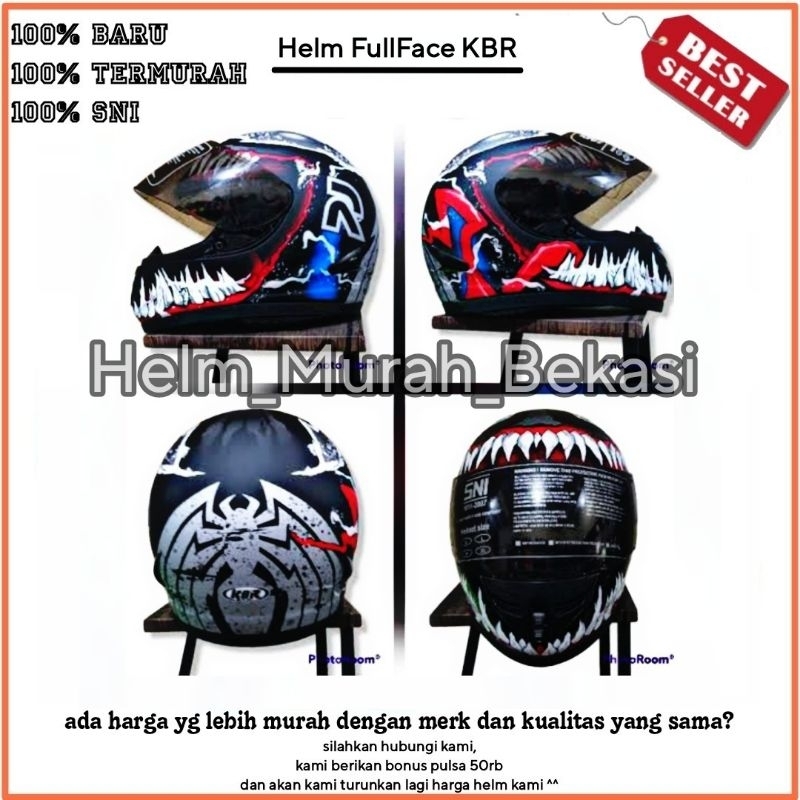 Helm Full Face KBR Helm Fullface KBR Termurah