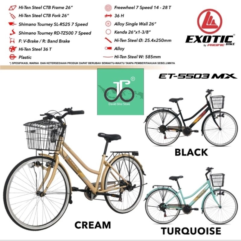 Sepeda CTB mini 26" Exotic 5503 MX TERBARU (ET 5503MX)