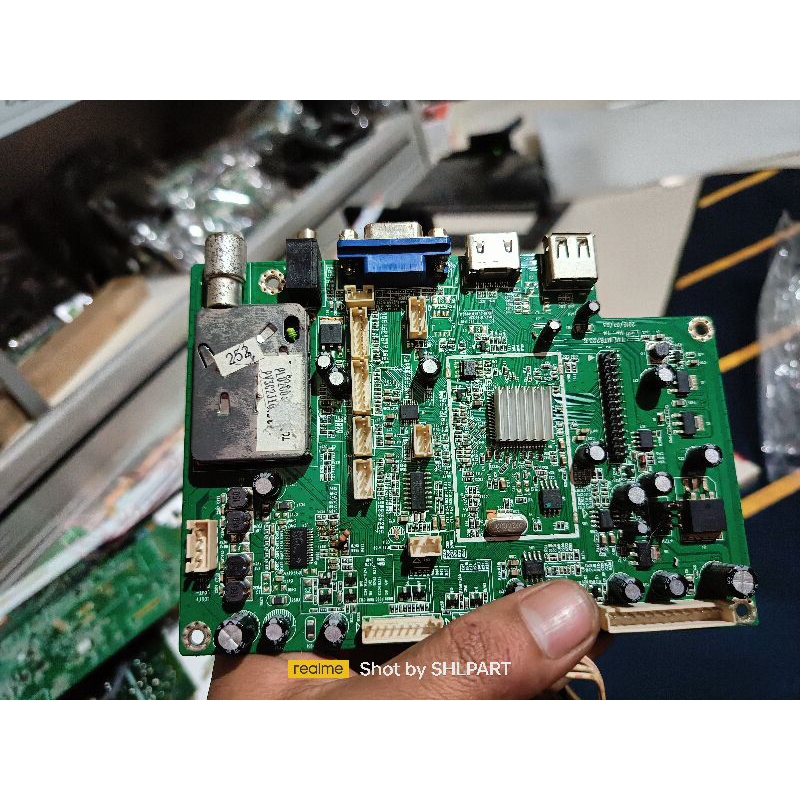 mb mainboard  20d302 tv led polytron pld20d302