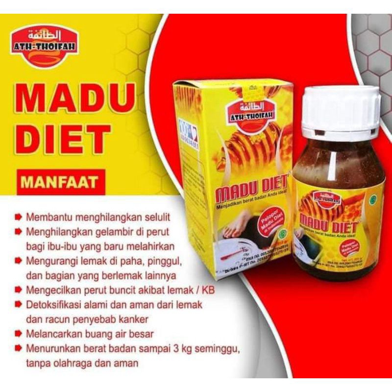 

MADU DIET YOU SLIM ATH THOIFAH | 350 gram