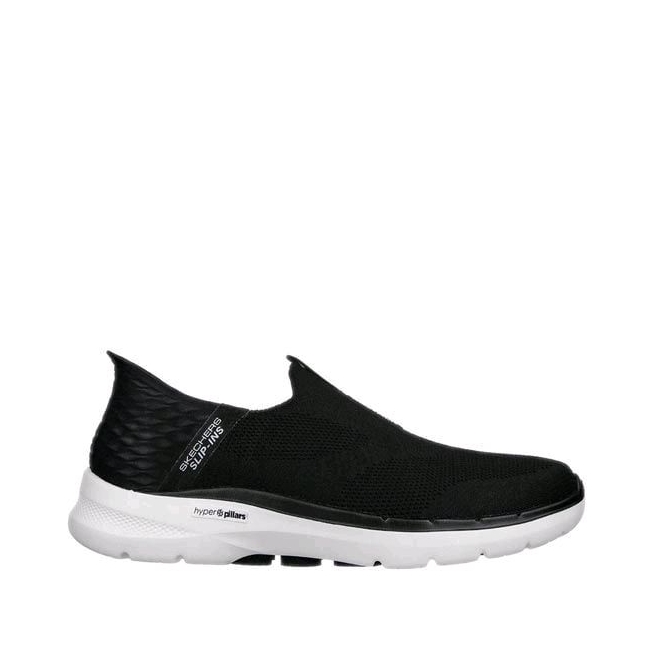 Skechers GO WALK 6 SLIP INS Men's Walking Shoes - Black Original
