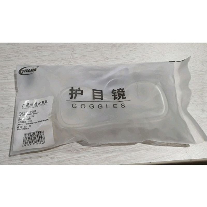 Kacamata Safety APD Karet Nyaman Anti Fog