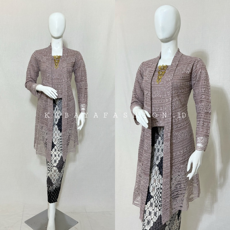 Kebaya Tunik / Tunik Brokat / Kebaya Modern / Kebaya Tile / Kebaya kutu baru modern/ Batik Couple