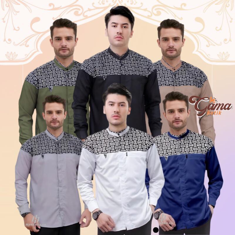 M-L-XL-XXL -cod- Baju koko kurta agam mumtaz pakistan jahitan tailor halus