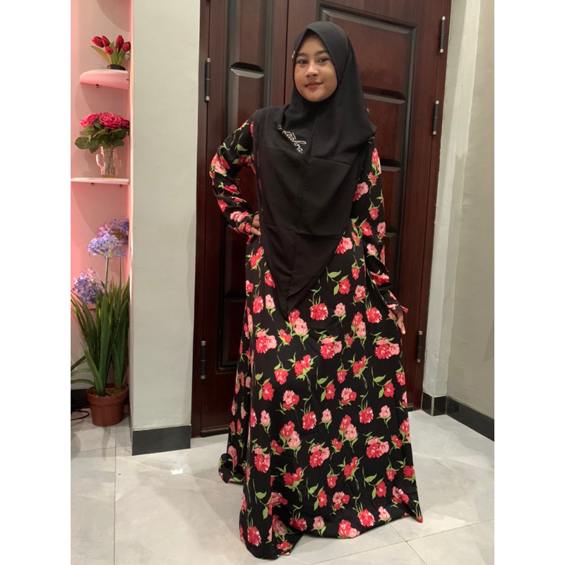 Gamis set kerudung Azahra