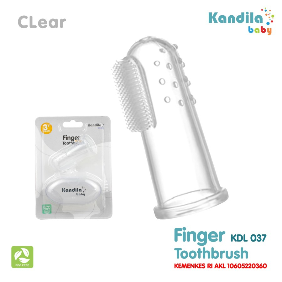 Kandila Baby Finger Tootbrush Sikat Lidah Bayi KDL-037