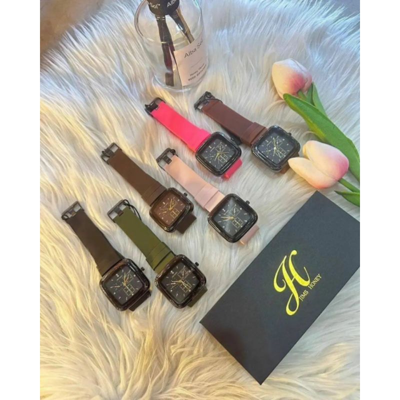 Jims Honey kode JT 8027Jam Tangan wanita jam tangan pria