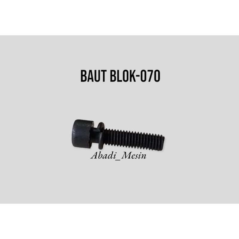 Baut Blok senso 070/Baut Cylinder Blok Chainsaw MS-070 (6×25) (harga 10 buah)