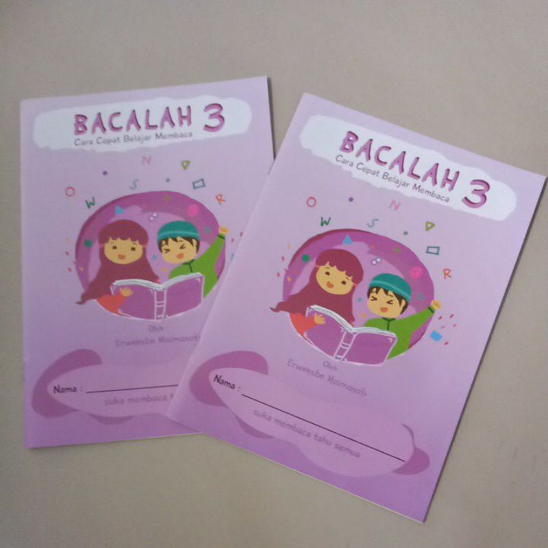 MURAH..!! Bacalah 3 cara cepat belajar membaca