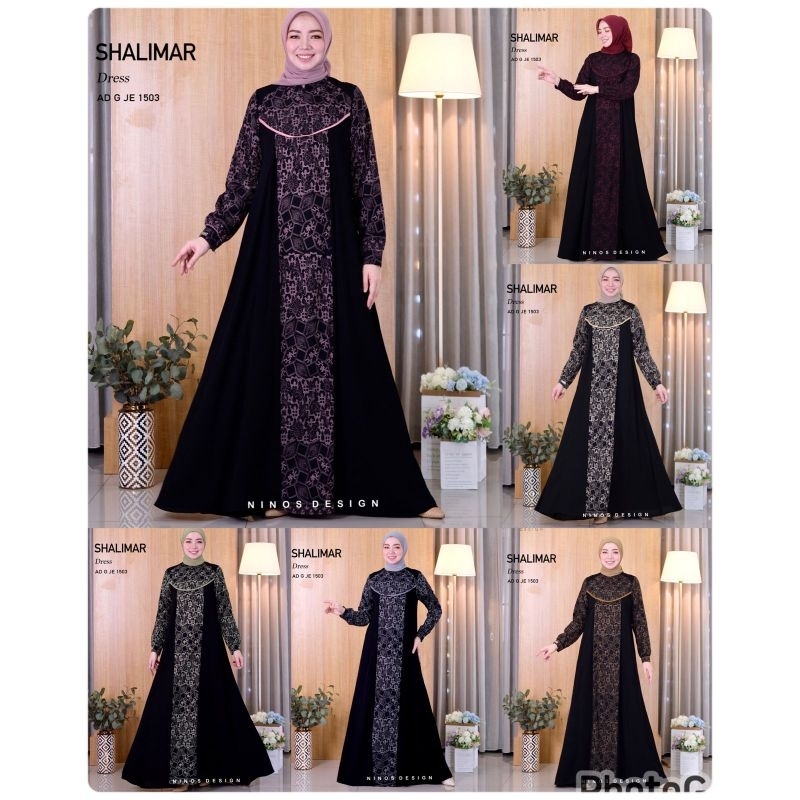 SHALIMAR DRESS NEW BYE NINOS DESIGN SD G TE 1503/GAMIS NINOS ORI