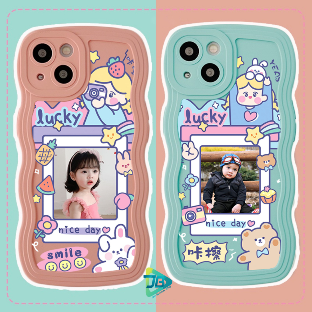 CUSTOM SOFTCASE SILIKON GELOMBANG WAVY CUSTOM POLAROID FOR OPPO A3S A5S A1K A15 A16 A17 A17K A31 A37 NEO 9 A39 A57 A71 A83 F1S A59 F5 F7 F11 A5 A9 A52 A53 A33 A54 A55 A77S A74 A95 A76 A36 A96 RENO 4F F17 PRO 4 5 5F 6 7 8 7Z 8Z JB8548