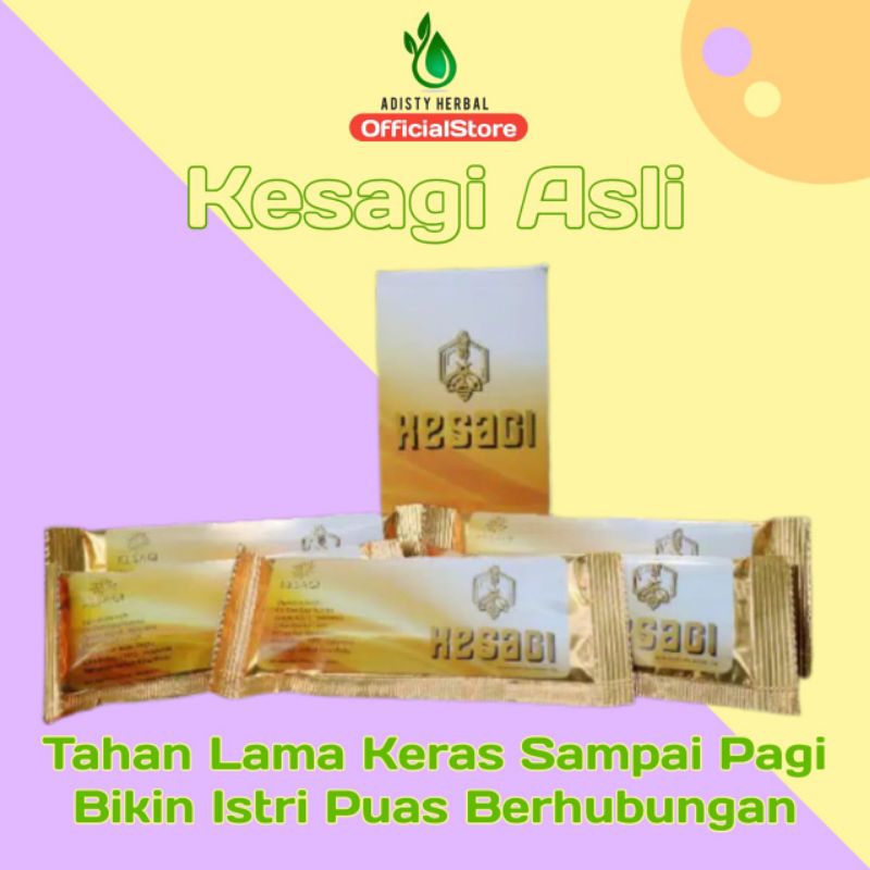 Kesagi original asli suplemen vitalitas pria dewasa