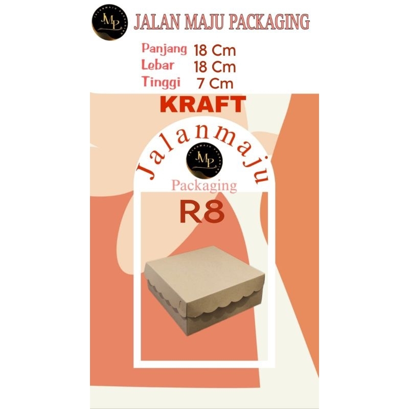 

DUS NASI 18x18 • KOTAK NASI R8 • KOTAK KUE • RICE BOX • DUS KATERING