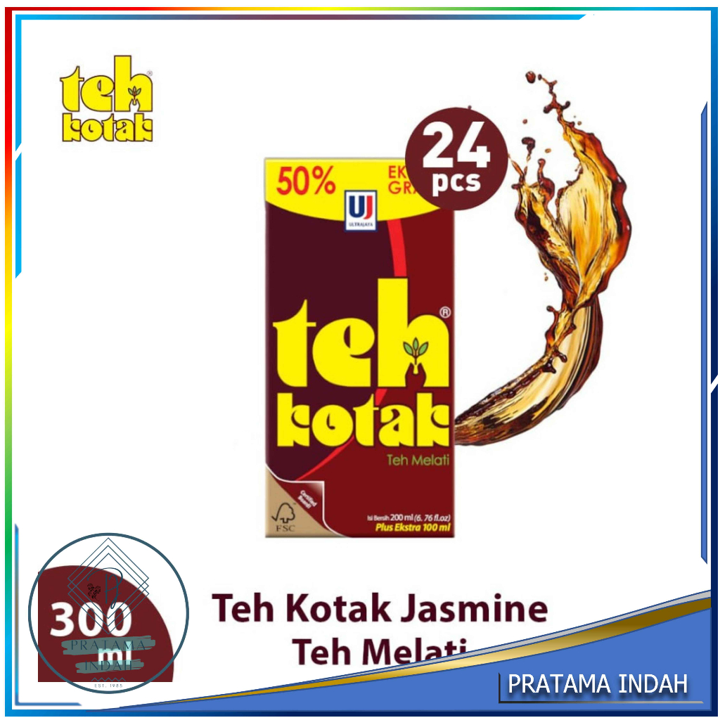 

TEH KOTAK JASMINE 300 ML X 24 (1 KARDUS 24 PCS) HARGA PROMO!!!