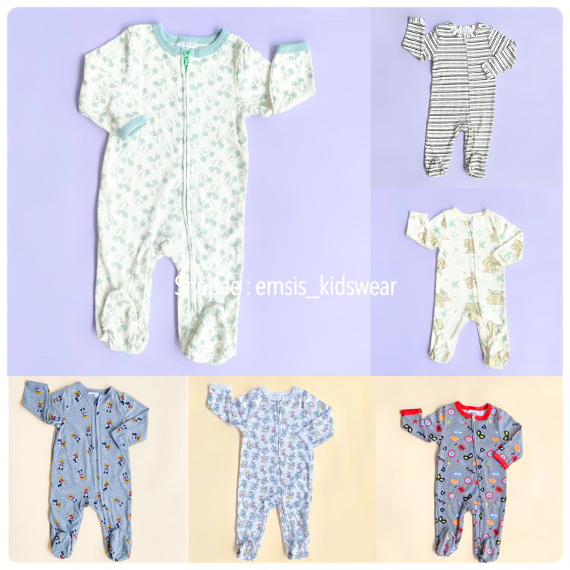 SLEEPSUIT IMPORT BAYI CEWEK COWOK
