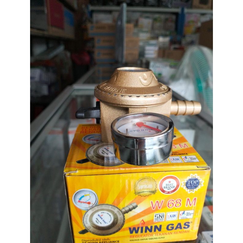 Regulator Winn Gas + Meter Winn Gas